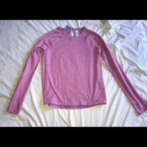 Athleta Girl Long Sleeve Shirt - Purple - size 14/XL